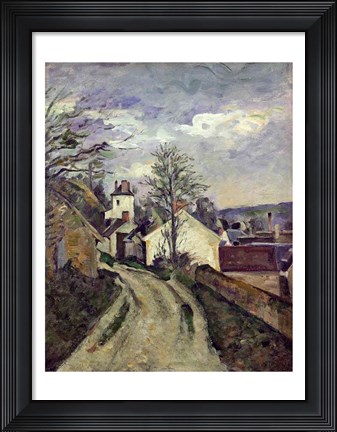 Framed House of Doctor Gachet Print