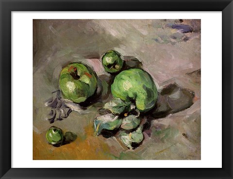 Framed Green Apples Print