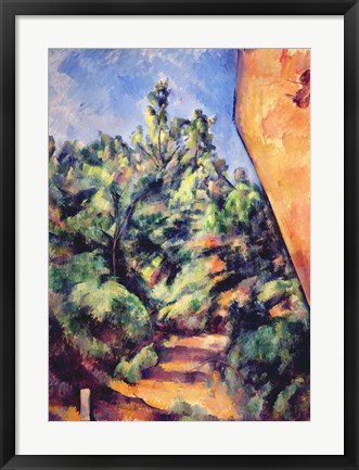 Framed Red rock, c.1895 Print