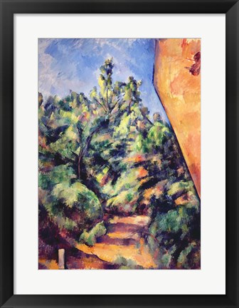 Framed Red rock, c.1895 Print
