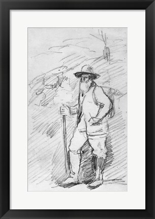 Framed Camille Pissarro Print