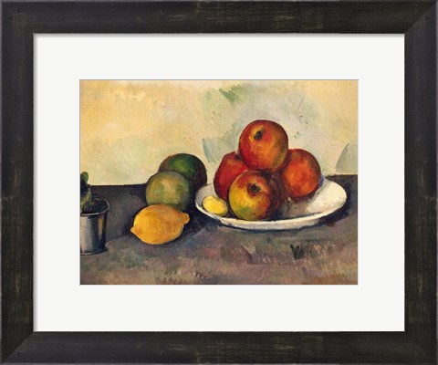 Framed Still life with Apples, c.1890 Print