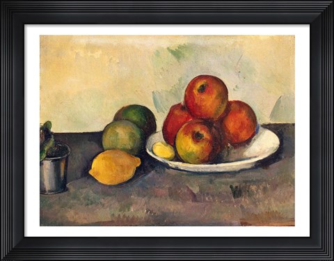 Framed Still life with Apples, c.1890 Print