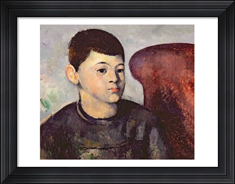 Framed Portrait of the artist&#39;s son, 1881-82 Print