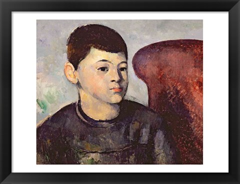 Framed Portrait of the artist&#39;s son, 1881-82 Print