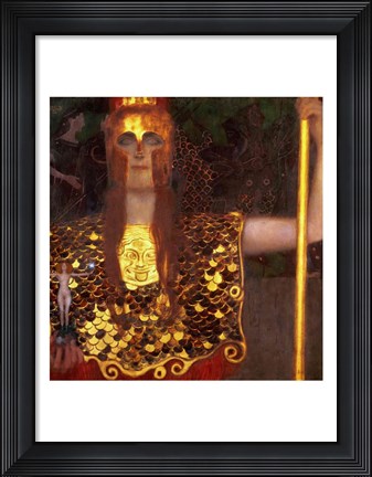 Framed Minerva or Pallas Athena Print
