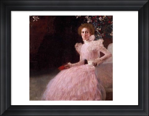 Framed Sonja Knips, 1898 Print