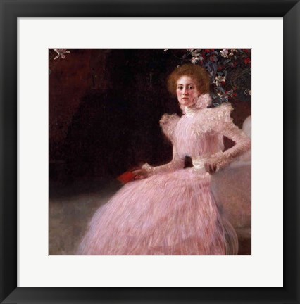 Framed Sonja Knips, 1898 Print