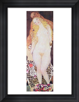 Framed Adam and Eve, 1917-18 Print
