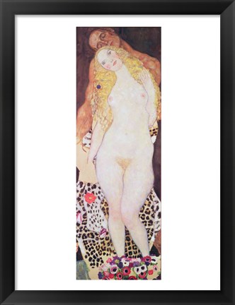 Framed Adam and Eve, 1917-18 Print