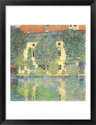 Framed Schloss Kammer on the Attersee III, 1910 Print