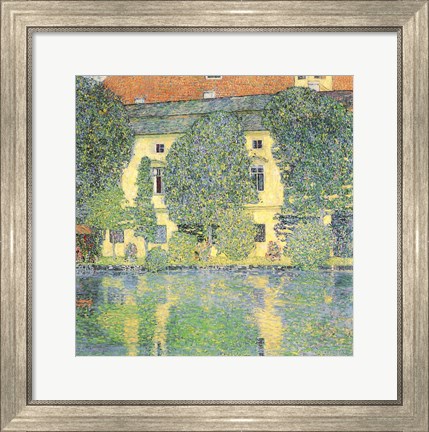 Framed Schloss Kammer on the Attersee III, 1910 Print