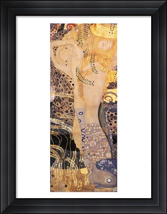 Framed Water Serpents I Print
