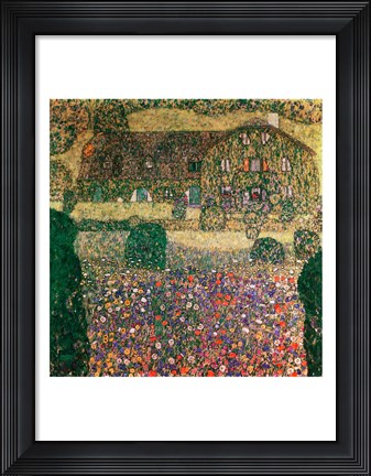 Framed Country House by the Attersee, c.1914 Print