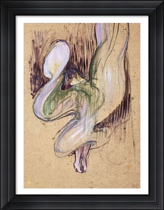 Framed Study for Loie Fuller Print