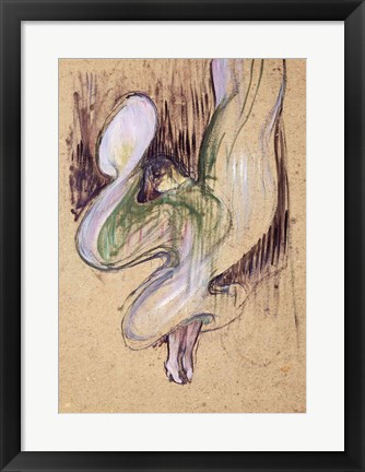 Framed Study for Loie Fuller Print