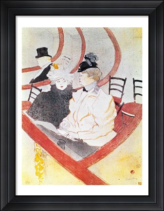 Framed Grande Loge, 1897 Print