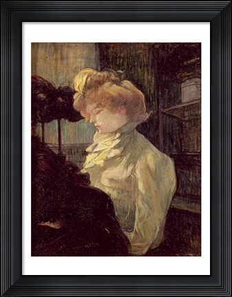 Framed Milliner, 1900 Print