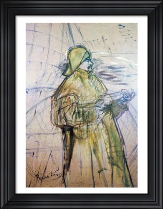 Framed Portrait of Maurice Joyant Print
