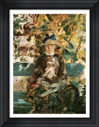 Framed Portrait of Adele Tapie de Celeyran Print