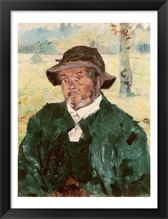 Framed Old Man, Celeyran, 1882 Print