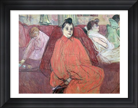 Framed Divan, 1893 Print