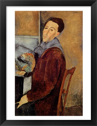 Framed Self Portrait, 1919 Print