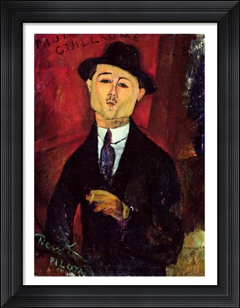 Framed Paul Guillaume Print