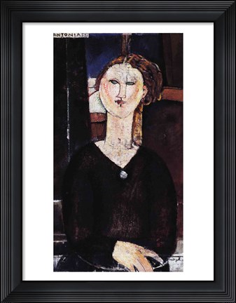 Framed Antonia, c.1915 Print