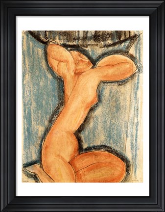 Framed Caryatid, 1911 Print