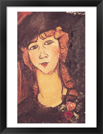 Framed Lolotte, 1917 Print