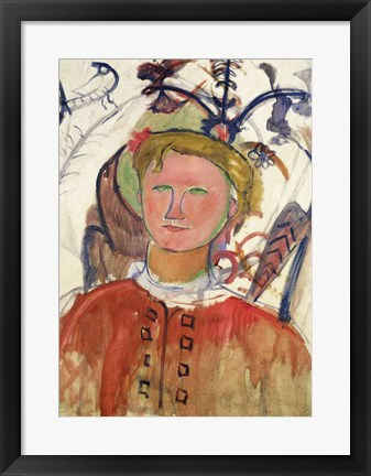 Framed Marie Vassilieff Print