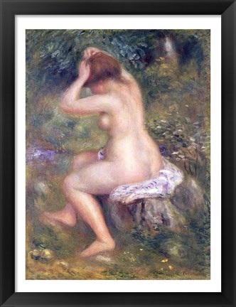 Framed Bather Print