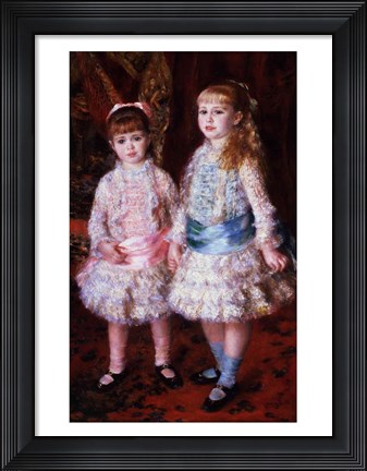 Framed Cahen d&#39;Anvers Girls Print