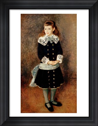 Framed Marthe Berard, 1879 Print