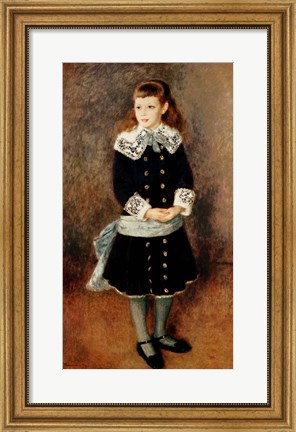 Framed Marthe Berard, 1879 Print