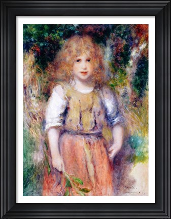 Framed Gypsy Girl, 1879 Print