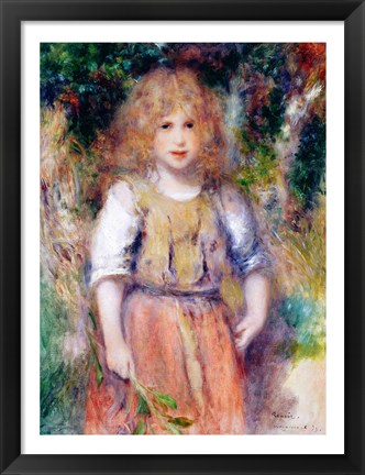 Framed Gypsy Girl, 1879 Print