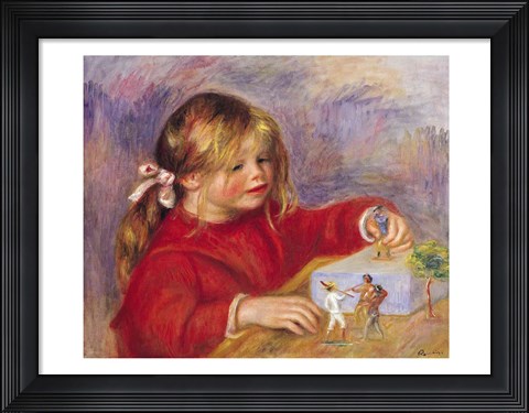 Framed Claude Renoir Print