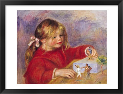 Framed Claude Renoir Print