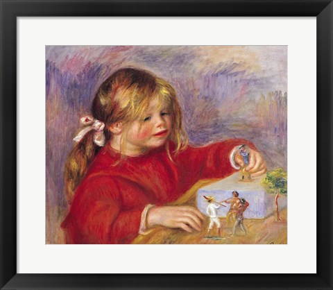 Framed Claude Renoir Print