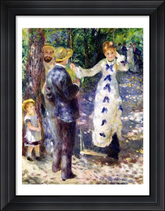 Framed Swing, 1876 Print