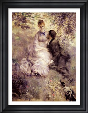 Framed Lovers Print
