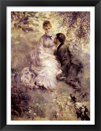 Framed Lovers Print