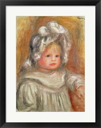 Framed Portrait of a Child Print