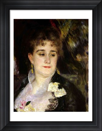 Framed Madame Georges Charpentier Print