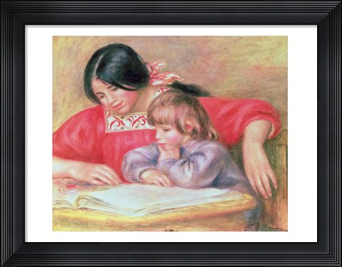 Framed Leontine and Coco Print