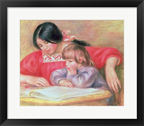 Framed Leontine and Coco Print