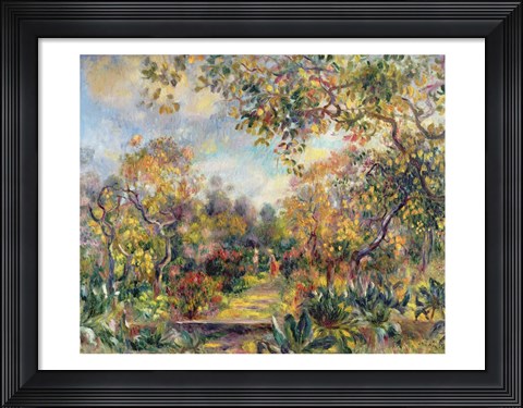 Framed Landscape at Beaulieu, c.1893 Print