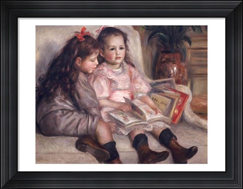 Framed Children of Martial Caillebotte, 1895 Print